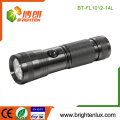Factory Bulk Sale 3*AAA Battery Powered OEM Portable 14 led Custom Made Metal Led Flashlight